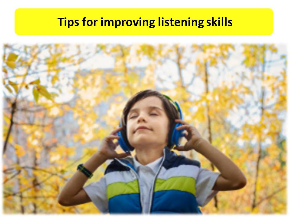 Tips for improving listening skills