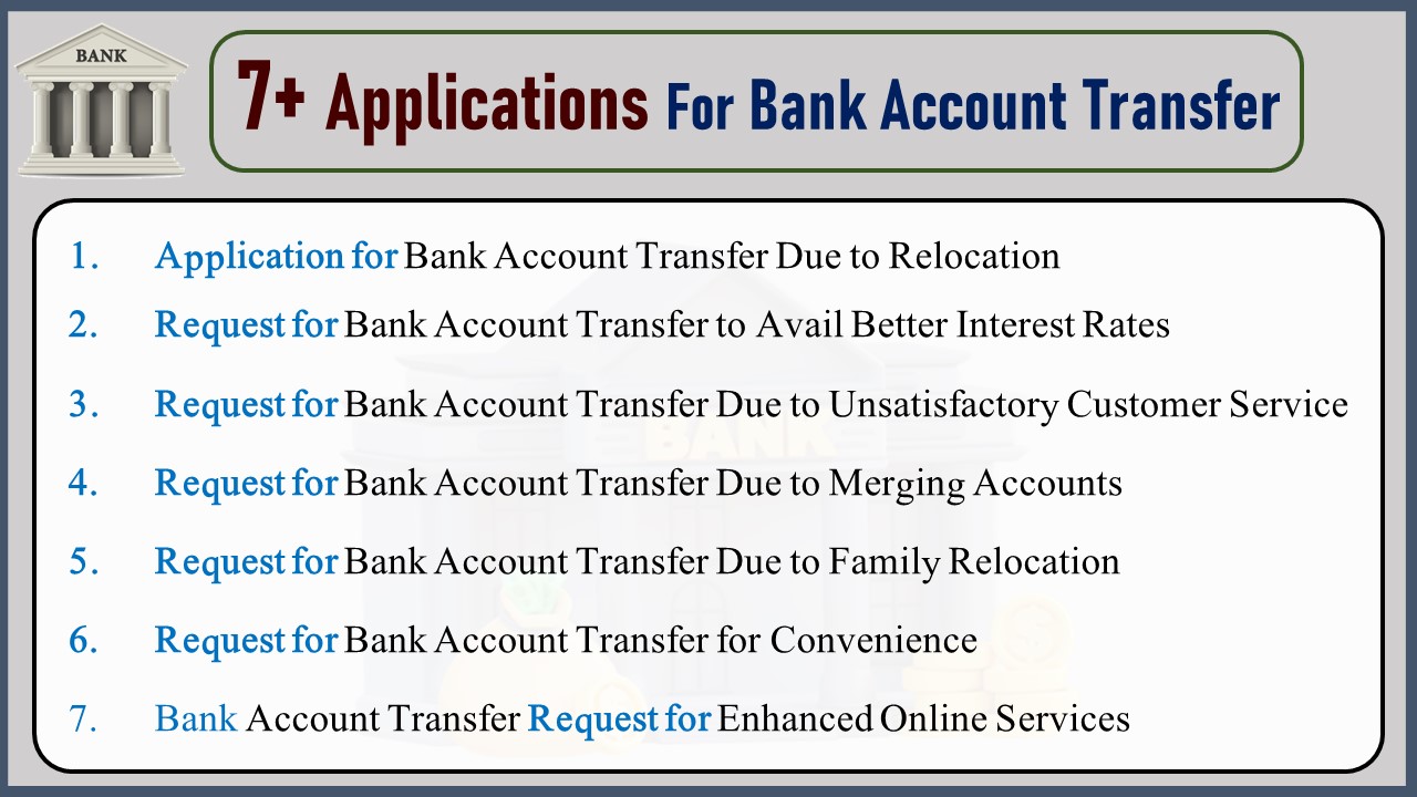 7+ Bank Account Transfer Applications For SBI/ICICI & PNB (2023)