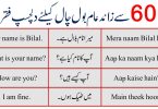 English Sentences in Urdu For Daily Use ideas
