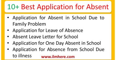 10 Best Application for Absent