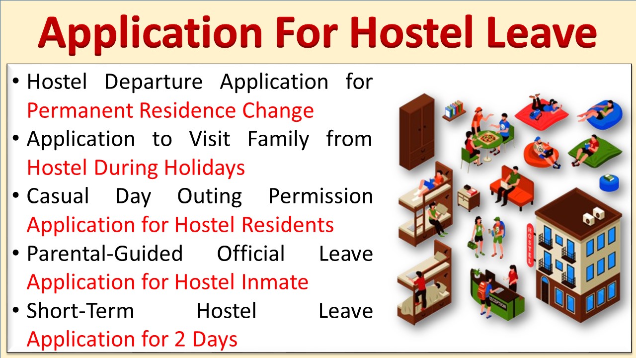 Application For Hostel Leave